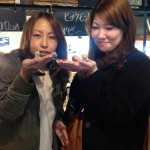 お客様とフトアゴベビーちゃんとハイビノちゃんです。 (2)